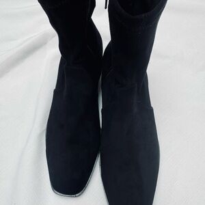 Sleek Black Ankle Booties